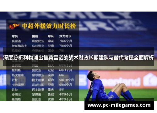 深度分析利物浦出售莫雷诺的战术财政长期建队与替代考量全面解析